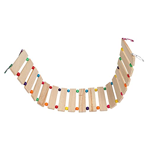 Wnvivi Hühnerschaukel, Hühner-Holzleiter, Hühnerspielzeug für Hühnerstall, Hängende Hühnerstange für Geflügel-Hahn-Küken(18cm) von Wnvivi