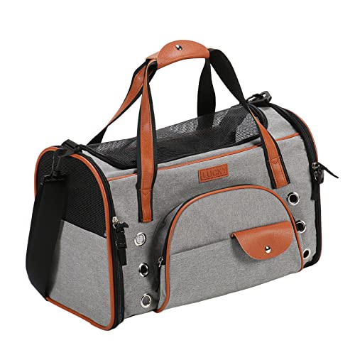 Wnvivi Katzentasche, Haustier-Reisetasche mit Schultergurten und Matte, atmungsaktiv, wasserdicht, faltbar, für kleine und mittelgroße Katzen und Hunde Wnvivi Katzentasche, Haustier-Reisetasche mit Schultergurten und Matte, atmungsaktiv, wasserdicht, faltbar, für kleine und mittelgroße Katzen und Hunde von Wnvivi