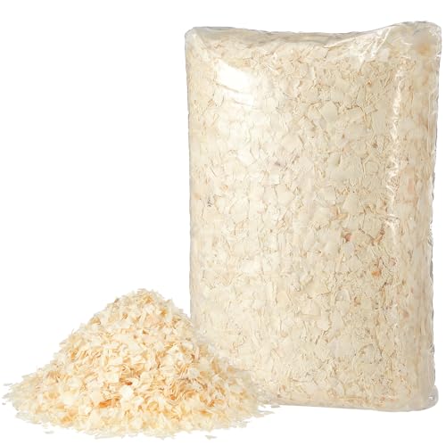 Woanger Hühnerstall Einstreu Weiße Pappelholzflocken 1 Packung mit 0,9 kg Big Fresh Spänen Einstreu Ultra Saugfähig Niedrige Feuchtigkeit Späne für Halten Stall Trocken Sauber Und Ordentlich Woanger Hühnerstall Einstreu Weiße Pappelholzflocken 1 Packung mit 0,9 kg Big Fresh Spänen Einstreu Ultra Saugfähig Niedrige Feuchtigkeit Späne für Halten Stall Trocken Sauber Und Ordentlich von Woanger