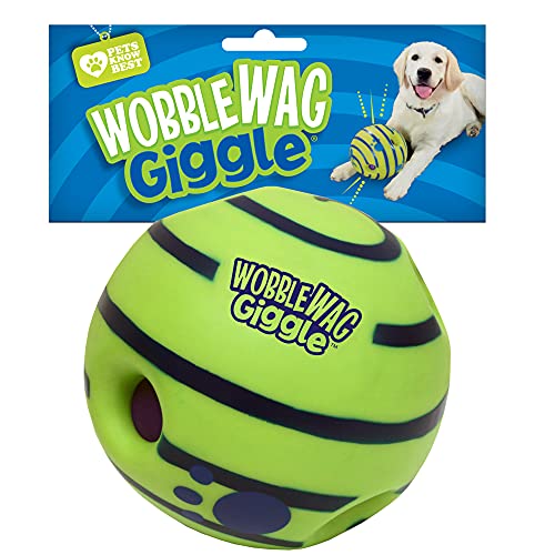 Wobble Wag Giggle Allstar Innovations Ball, Hundespielzeug, Bekannt aus dem TV von Wobble Wag Giggle