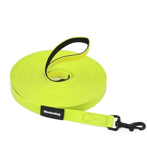 Schleppleine 3M für Hunde 3M/5M/10M/15M Wasserdicht Hundeleine Mit Softgrip-Griff und Aufbewahrungstasche Lange Schleppleine Robust Leine für Große Hunde Schleppleine 3M für Hunde 3M/5M/10M/15M Wasserdicht Hundeleine Mit Softgrip-Griff und Aufbewahrungstasche Lange Schleppleine Robust Leine für Große Hunde von Wodondog