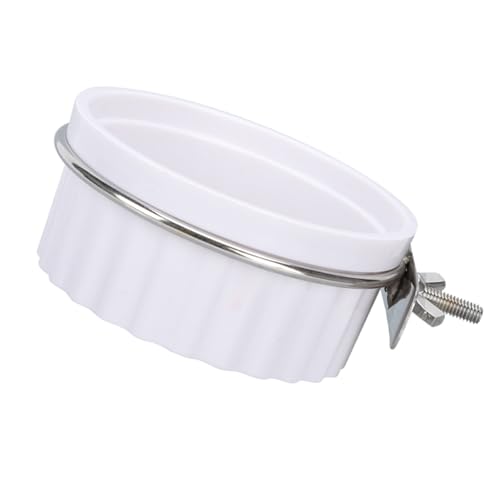 Futterschalen für Vögel, Wassernäpfe mit Klemmen, Halter für Papageien, Papageien, Käfig, Futterspender für Nymphensittiche, Käfig, Wassernapf von Woedpez