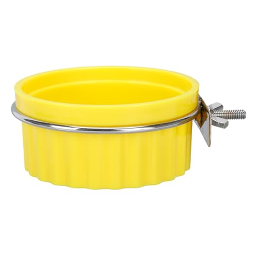 Futterschalen für Vögel, Wassernäpfe mit Klemmen, Halter für Papageien, Papageien, Käfig, Futterspender für Nymphensittiche, Käfig, Wassernapf von Woedpez