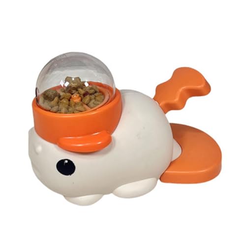 Woedpez Fish Press Aktivierter Leckerli-Spender für Hundefutter, fördert Indoor-Bewegung und geistige Stimulation, Interaktion von Woedpez