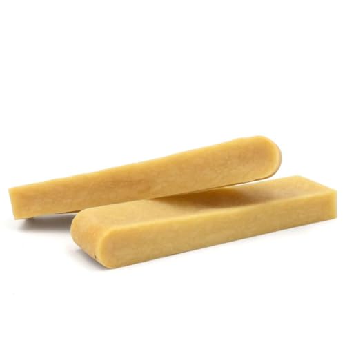 Woef Woef Snacks Yak-Käse Kaubarren XL, Natürliche Hundeleckerli, Getreidefrei, Laktosefrei, Zahnpflege Kausnack für große Hunde, 100% Kuhmilch von Woef Woef Snacks