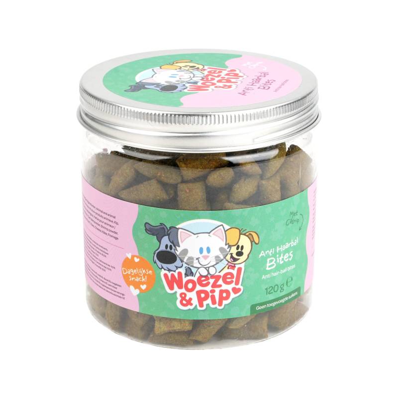 Woezel & Pip Anti-Haarballen-Bites - 120 g Woezel & Pip Anti-Haarballen-Bites - 120 g von Woezel & Pip