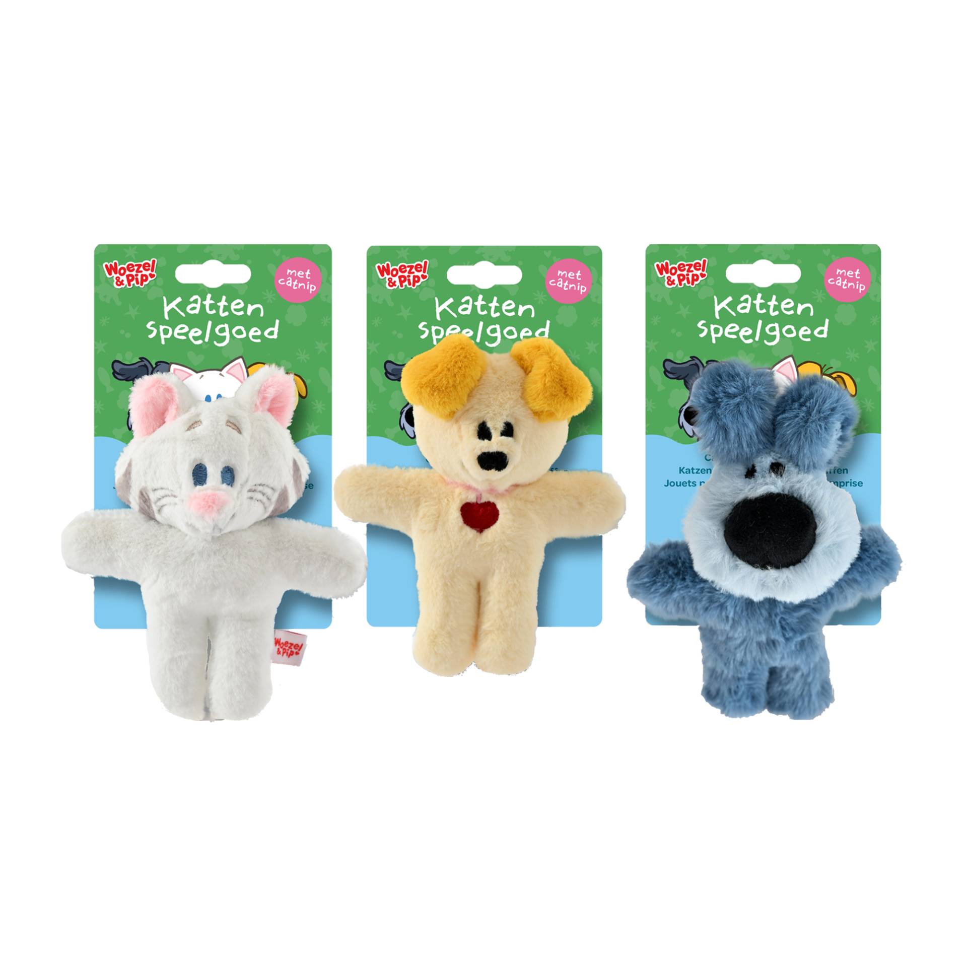 Woezel & Pip Nachbarskatze Plüsch - Woezel - 14 cm von Woezel & Pip