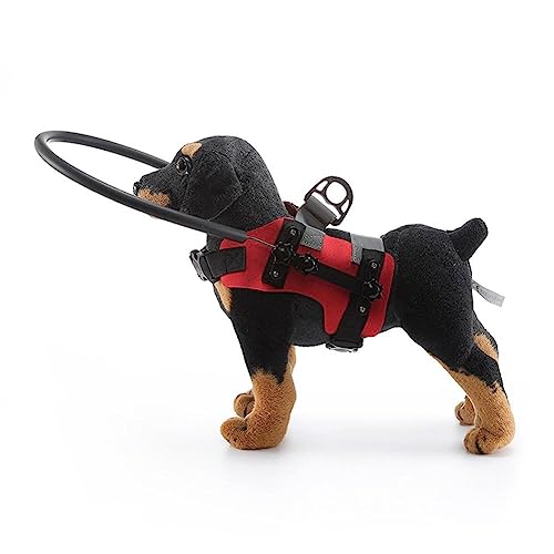 Wokii Blind Dog Harness Guiding Device, Blind Dog Halo, Pet Anti-Kollisionsring für Schutzgeschirr für blinden Hund, Antikollisionsring für blinde Hunde Wokii Blind Dog Harness Guiding Device, Blind Dog Halo, Pet Anti-Kollisionsring für Schutzgeschirr für blinden Hund, Antikollisionsring für blinde Hunde von Wokii