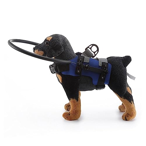 Wokii Blind Dog Harness Guiding Device, Blind Dog Halo, Pet Anti-Kollisionsring für Schutzgeschirr für blinden Hund, Antikollisionsring für blinde Hunde von Wokii