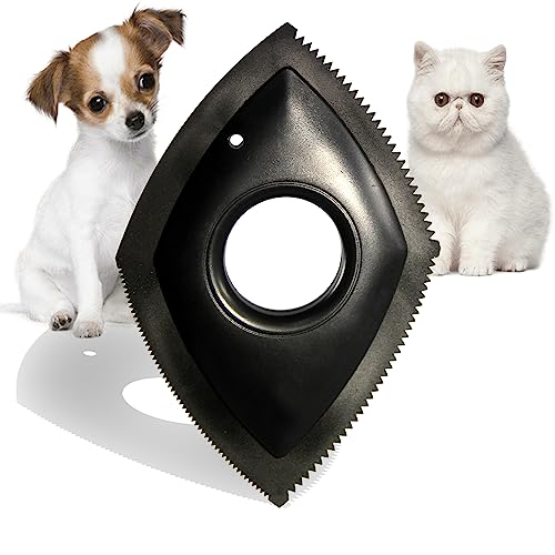 Woleigiao Vier Modi zur einfachen Entfernung von Tierhaaren, Hunde- und Katzenhaarentferner, löst Teppich-Couch und Stoffreinigung (schwarz) von Woleigiao