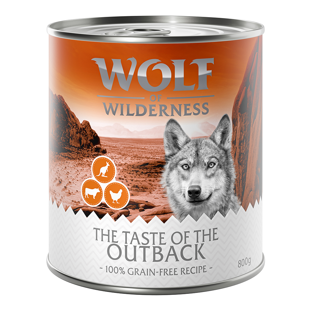 15 % Rabatt: 12 x 800 g Wolf of Wilderness The Taste of The Outback 15 % Rabatt: 12 x 800 g Wolf of Wilderness The Taste of The Outback von Wolf of Wilderness