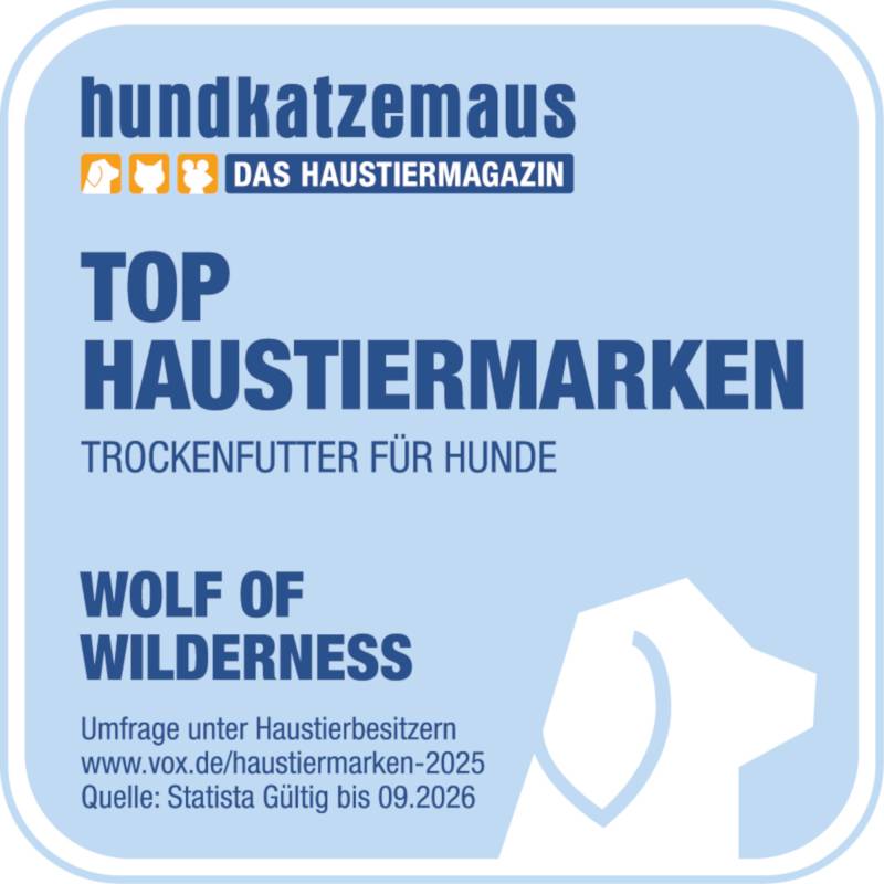 20% gratis! 14,4 kg Wolf of Wilderness Adult Getreidefrei - Blue River - Lachs (Neue Rezeptur) von Wolf of Wilderness