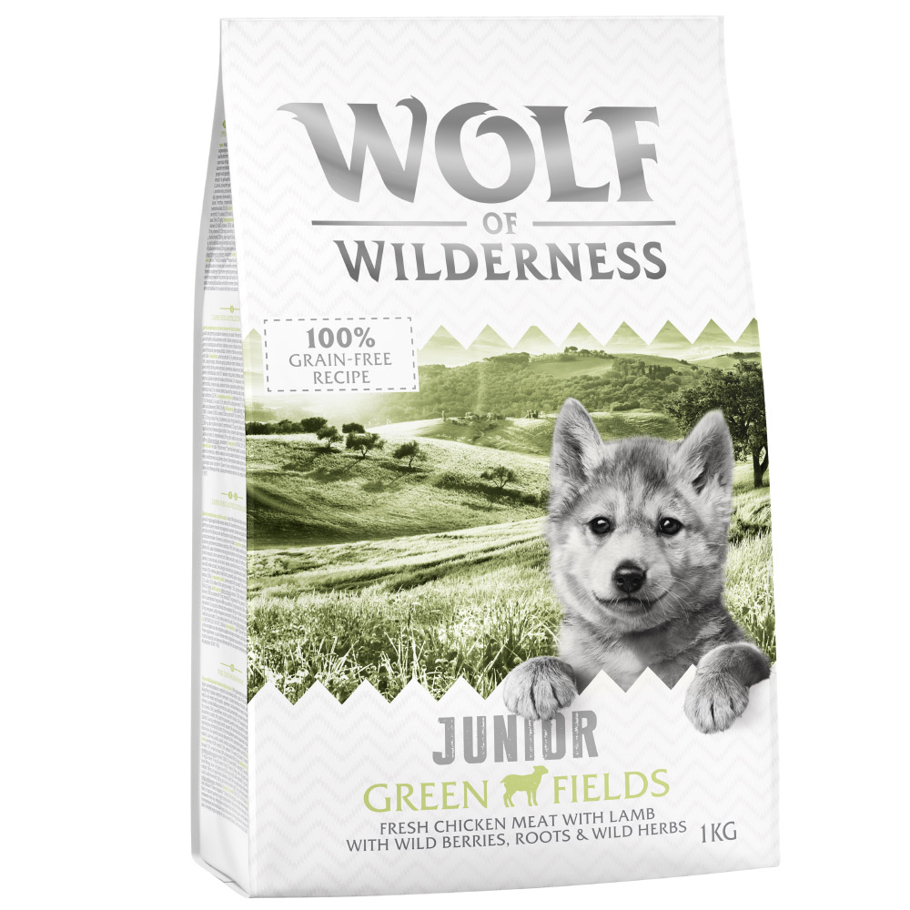 Bis zu 25% Rabatt: 1 kg Wolf of Wilderness Trockenfutter - JUNIOR: Green Fields - Lamm Bis zu 25% Rabatt: 1 kg Wolf of Wilderness Trockenfutter - JUNIOR: Green Fields - Lamm von Wolf of Wilderness