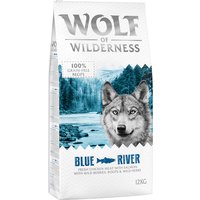 Sparpaket Wolf of Wilderness 2 x 12 kg - Adult "Blue River" - Lachs von Wolf of Wilderness