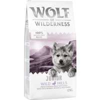 Sparpaket Wolf of Wilderness 2 x 12 kg - Junior Wild Hills - Ente von Wolf of Wilderness