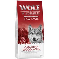 Sparpaket Wolf of Wilderness "RAW TASTE" 2 x 12 kg - Canadian Woodlands von Wolf of Wilderness