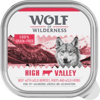 Sparpaket Wolf of Wilderness Adult 24 x 300 g - Single Protein - High Valley - Rind von Wolf of Wilderness