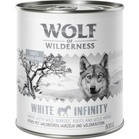 Sparpaket Wolf of Wilderness Adult 24 x 800 g - Single Protein - White Infinity - Pferd von Wolf of Wilderness