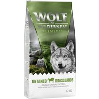 Sparpaket Wolf of Wilderness "Elements" 2 x 12 kg - Adult Untamed Grasslands - Pferd von Wolf of Wilderness