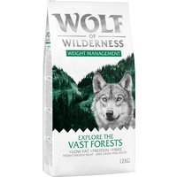 Sparpaket Wolf of Wilderness "Explore" 2 x 12 kg - Explore The Vast Forests - Weight Management von Wolf of Wilderness