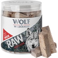 Sparpaket Wolf of Wilderness - RAW Snacks (gefriergetrocknet) - Rinderleber (4 x 90 g) von Wolf of Wilderness