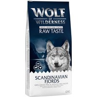 Sparpaket Wolf of Wilderness "RAW TASTE" 2 x 12 kg - Scandinavian Fjords von Wolf of Wilderness