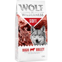 Sparpaket Wolf of Wilderness "Soft & Strong" 2 x 12 kg - Adult High Valley - Rind von Wolf of Wilderness