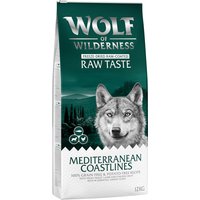 Sparpaket Wolf of Wilderness "RAW TASTE" 2 x 12 kg - Mediterranean Coastlines von Wolf of Wilderness