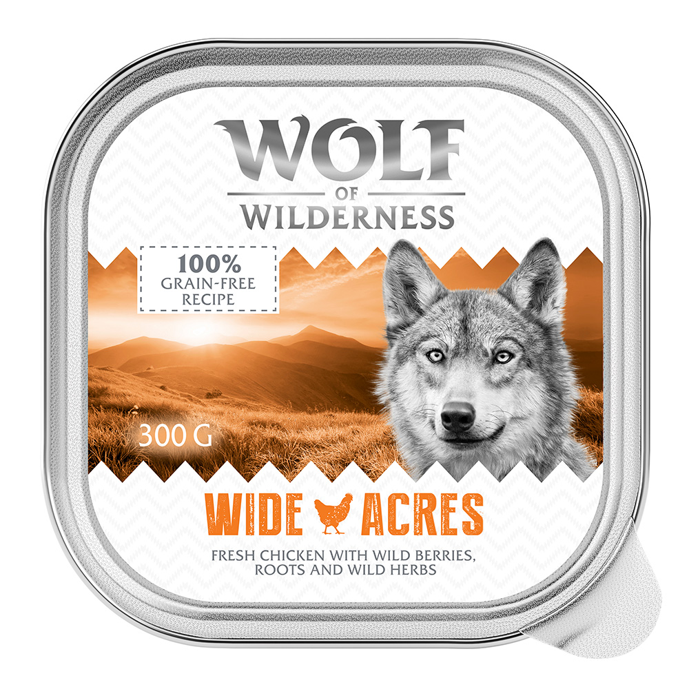 Wolf of Wilderness Adult - Single Protein 6 / 24 x 300 g Schale - 6 x 300 g: Wide Acres - Huhn Wolf of Wilderness Adult - Single Protein 6 / 24 x 300 g Schale - 6 x 300 g: Wide Acres - Huhn von Wolf of Wilderness