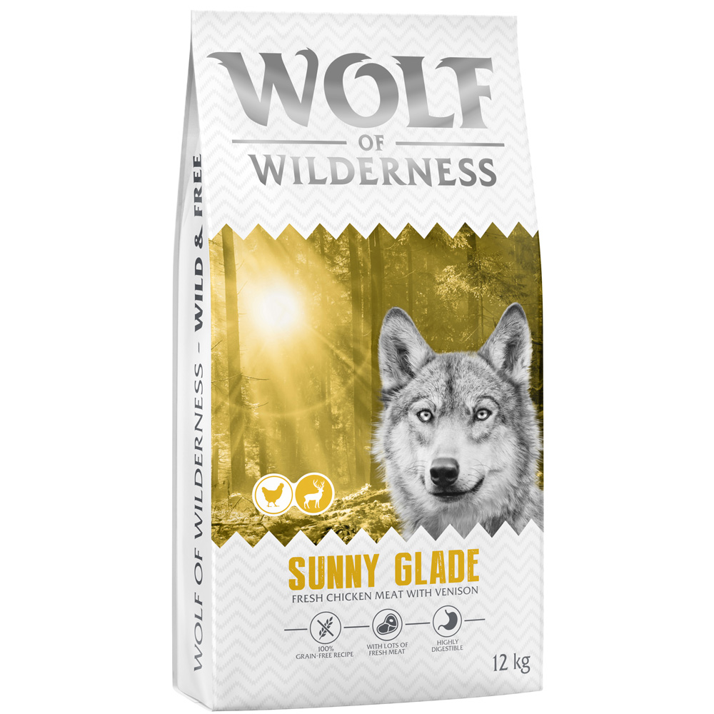 Wolf of Wilderness Adult "Sunny Glade" Hirsch - getreidefrei - 12 kg: neue Rezeptur Wolf of Wilderness Adult "Sunny Glade" Hirsch - getreidefrei - 12 kg: neue Rezeptur von Wolf of Wilderness