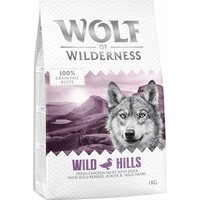 Wolf of Wilderness Adult "Wild Hills" - Ente - 5 x 1 kg von Wolf of Wilderness