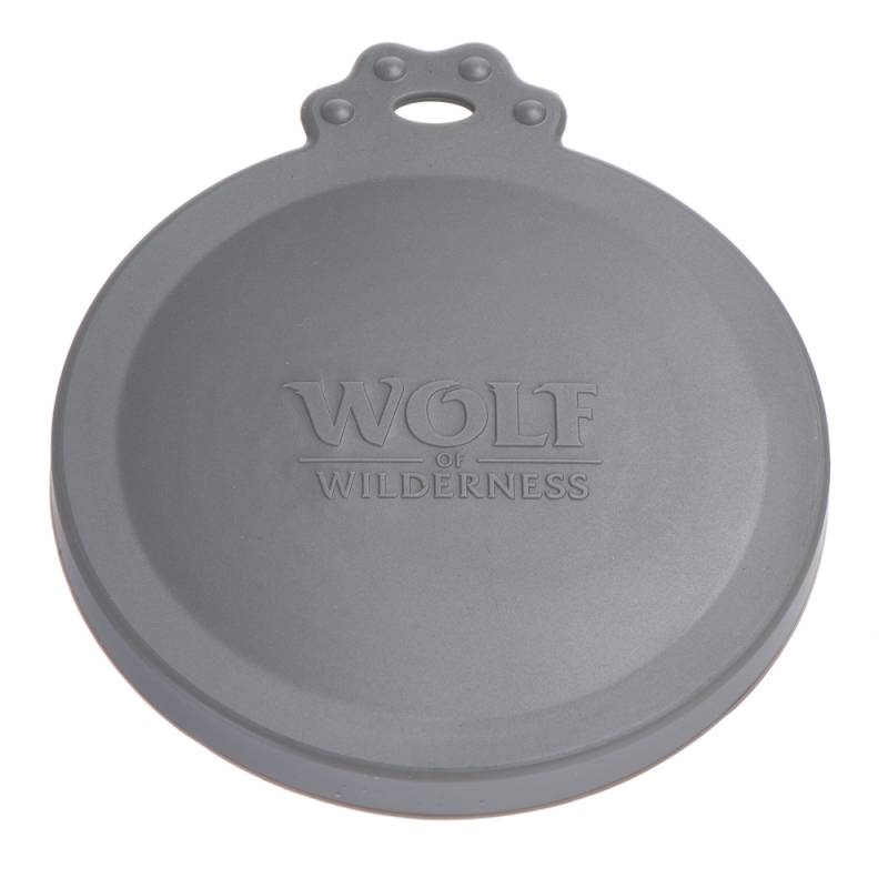 Wolf of Wilderness Dosendeckel - 1 Stück, Ø 7,5 cm (400 g) + Ø 10 cm (800 g) von Wolf of Wilderness