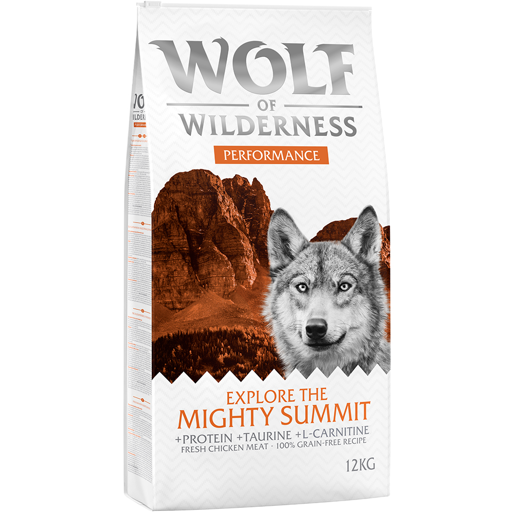 Wolf of Wilderness "Explore The Mighty Summit" Performance - getreidefrei - 12 kg von Wolf of Wilderness