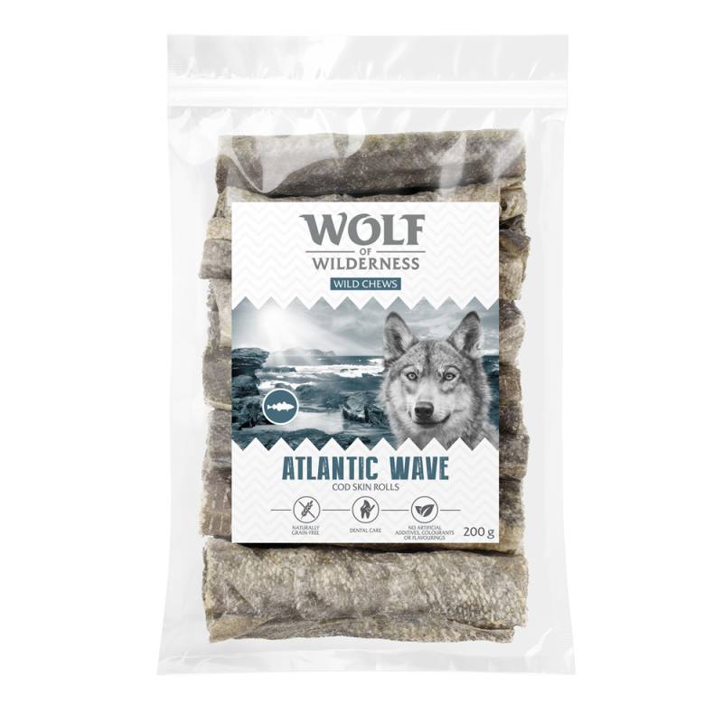 Wolf of Wilderness Fischrollen "Altlantic Wave" - 200 g Wolf of Wilderness Fischrollen "Altlantic Wave" - 200 g von Wolf of Wilderness