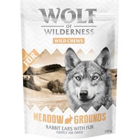Wolf of Wilderness - Kaninchenohren mit Fell - 800 g (ca. 40 Stück) von Wolf of Wilderness
