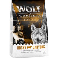 Wolf of Wilderness "Rocky Canyons" - Rind - 5 x 1 kg von Wolf of Wilderness