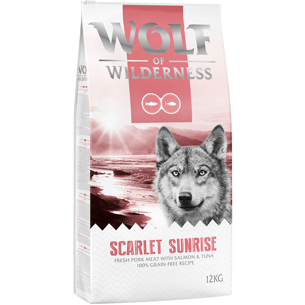 Wolf of Wilderness "Scarlet Sunrise" Lachs & Thunfisch - getreidefrei Sparpaket: 2 x 12 kg von Wolf of Wilderness