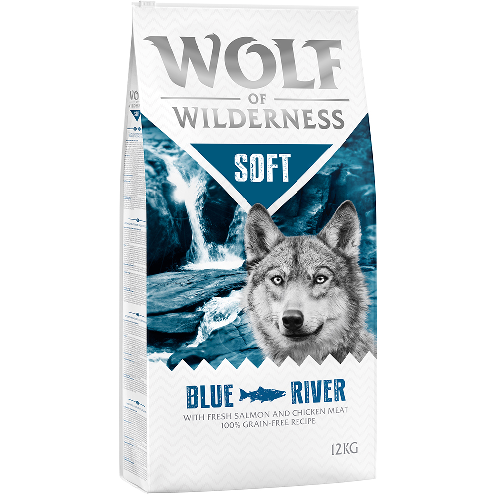 Wolf of Wilderness "Soft - Blue River" - Lachs - 12 kg von Wolf of Wilderness
