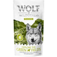 Wolf of Wilderness Training “Explore the Green Fields" Huhn & Lamm - 3 x 100 g von Wolf of Wilderness