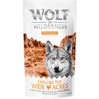 Wolf of Wilderness Training “Explore the Wide Acres” Huhn - 3 x 100 g von Wolf of Wilderness