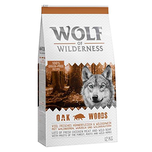 Wolf of Wilderness Adult Hundefutter trocken Oak Woods Wildschwein - getreidefrei von Wolf of Wilderness