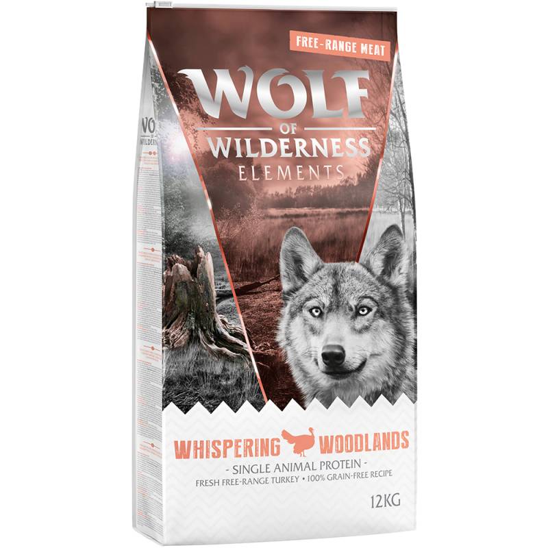 Wolf of Wilderness "Whispering Woodlands" Freiland-Pute - getreidefrei - Sparpaket: 2 x 12 kg von Wolf of Wilderness