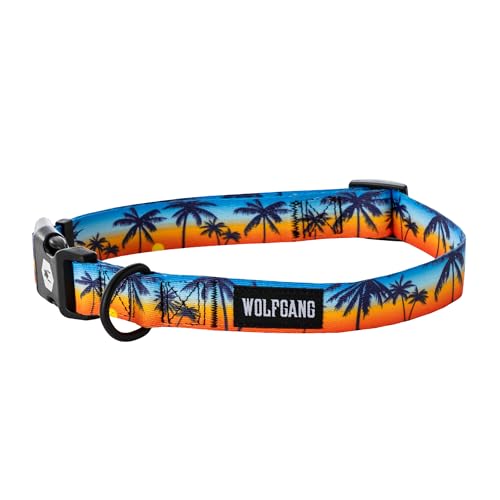 Wolfgang SunsetPalms Hundehalsband, Polyester, mehrfarbig von Wolfgang Man & Beast