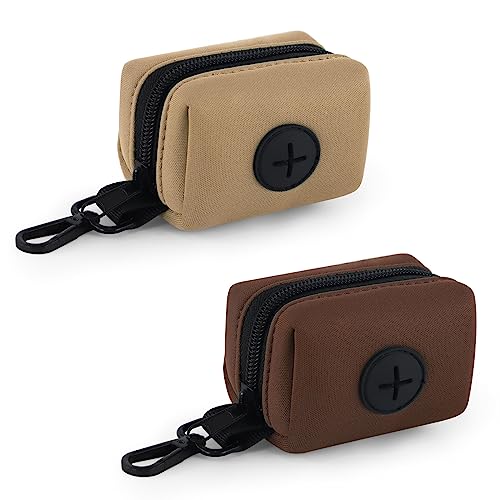 Wolfone 2-Pack Hundekotbeutel-Halter,Kotbeutelhalter für Leine,Hundekotbeutelspender für die Leine-Passt an Jede Hundeleine-Inklusive 2-Pack Kotbeutelspender Braun/Sand Wolfone 2-Pack Hundekotbeutel-Halter,Kotbeutelhalter für Leine,Hundekotbeutelspender für die Leine-Passt an Jede Hundeleine-Inklusive 2-Pack Kotbeutelspender Braun/Sand von Wolfone