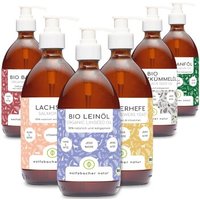 Wolfsbacher Natur Futteröl Set 6 x 500ml von Wolfsbacher Natur