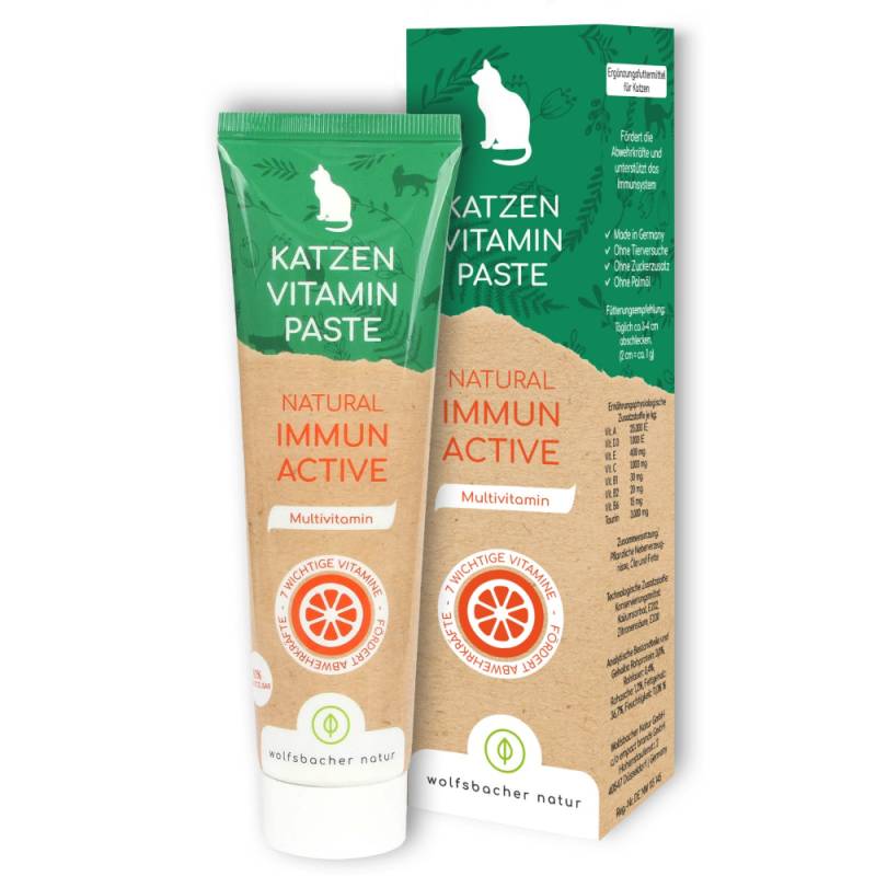 Wolfsbacher Vitamin Paste für Katzen - 100 g von Wolfsbacher Natur