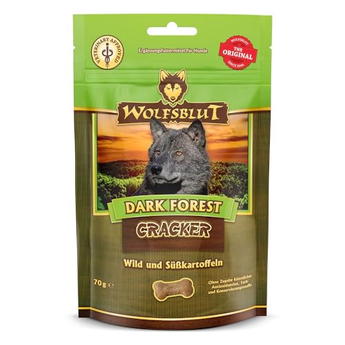 Dark Forest Cracker Fierce with Sweet Potatoes, 70 g von Wolfsblut