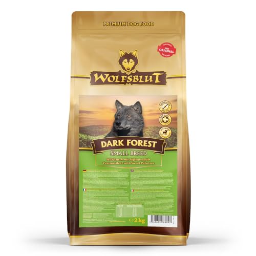 Dark Forest Small Breed-Futter mit Jagdfleisch und Süßkartoffeln, speziell für Hunde Kleiner Rassen Dark Forest Small Breed-Futter mit Jagdfleisch und Süßkartoffeln, speziell für Hunde Kleiner Rassen von Wolfsblut