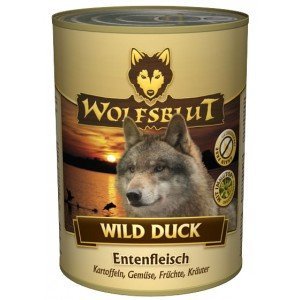 Warnicks Tierfutterservice WILD Duck Nassfutter 6 x 395g enthält 66% frisches Entenfleisch von Warnicks Tierfutterservice