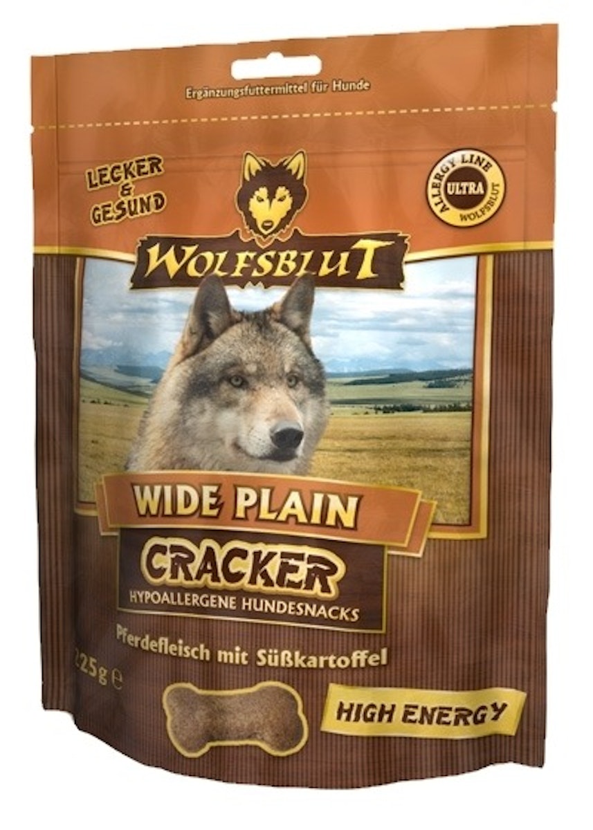 WOLFSBLUT Cracker 225g Hundesnack von Wolfsblut